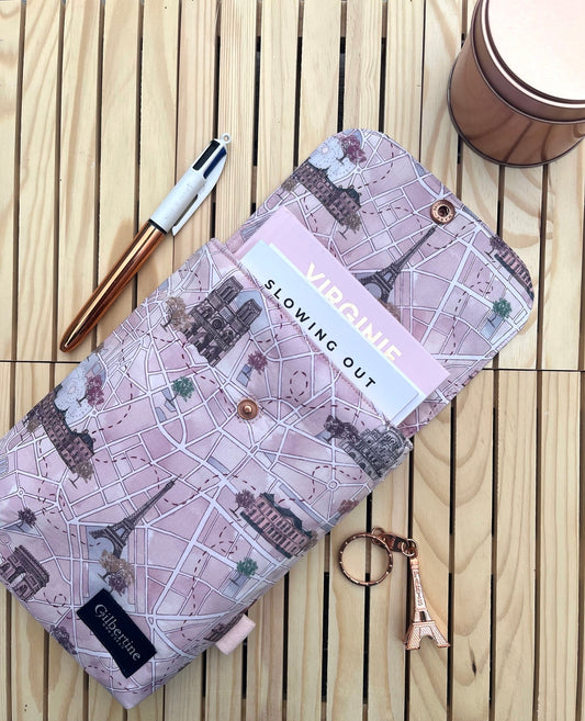 🏃Pochette Livre de Poche Justine in Paris (2 coloris) - Gilbertine BrusselsGilbertine BrusselsPochette livre