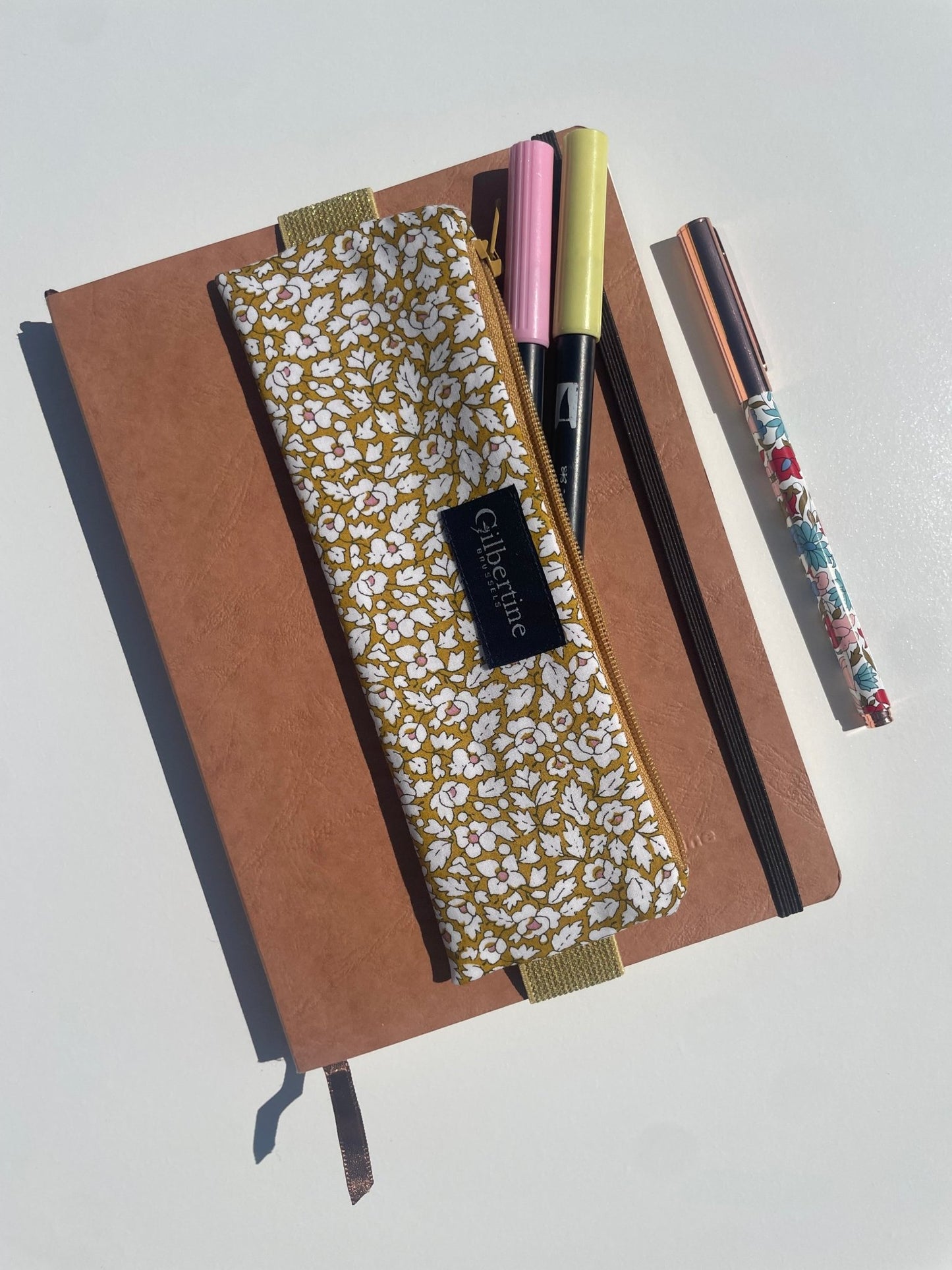 Trousse carnet Golden hour - Gilbertine BrusselsGilbertine Brussels